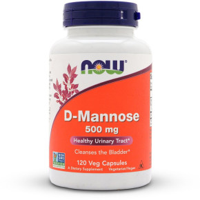 NOW Foods D-Mannose 500mg