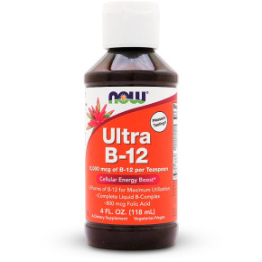 NOW Foods Ultra B-12 5000mcg