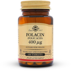 Solgar Folacin 400mcg