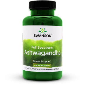 Swanson Full Spectrum Ashwagandha 450mg