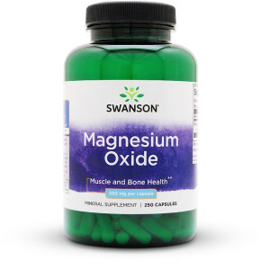 Swanson Magnesium Oxide 200mg