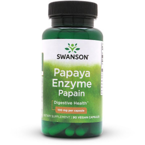 Swanson Papaya Enzyme Papain 100mg