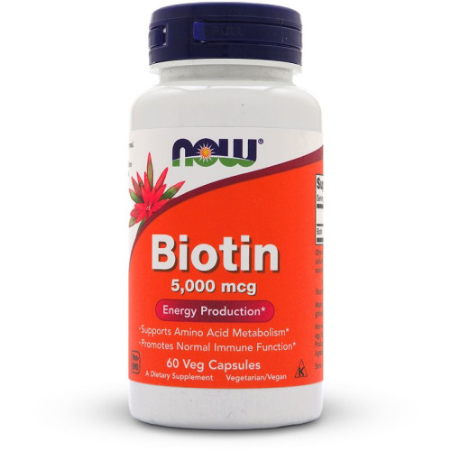 Now Foods Biotin 5000mcg