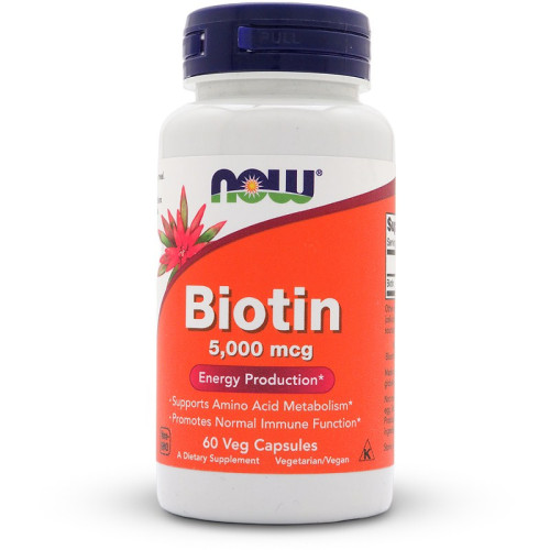 NOW Foods Biotin 5000mcg