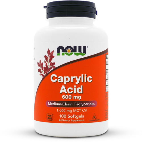NOW Foods Caprylic Acid 600mg