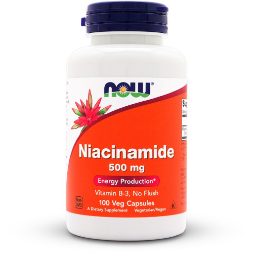 NOW Foods Niacinamide 500mg