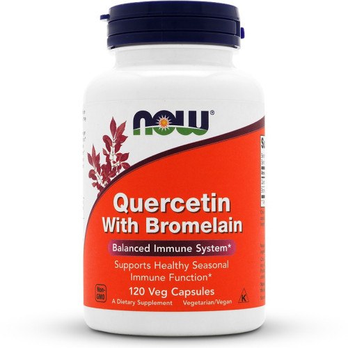 NOW Foods Quercetin with Bromelain