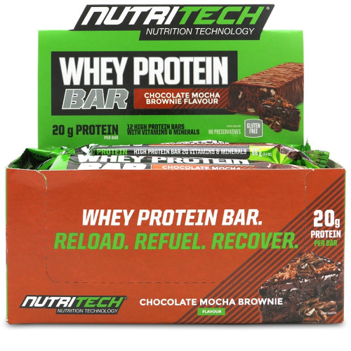 Nutritech Whey Protein Bar Box