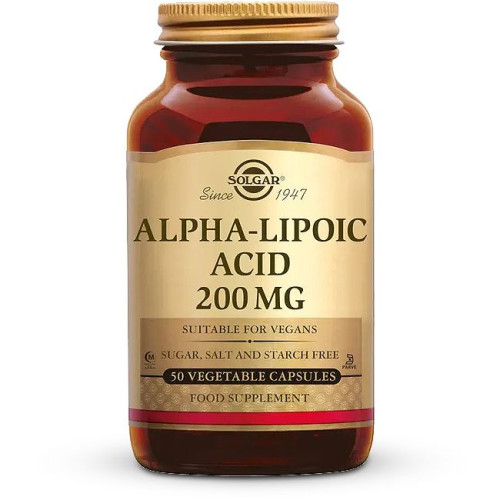 Solgar Alpha-Lipoic Acid 200mg