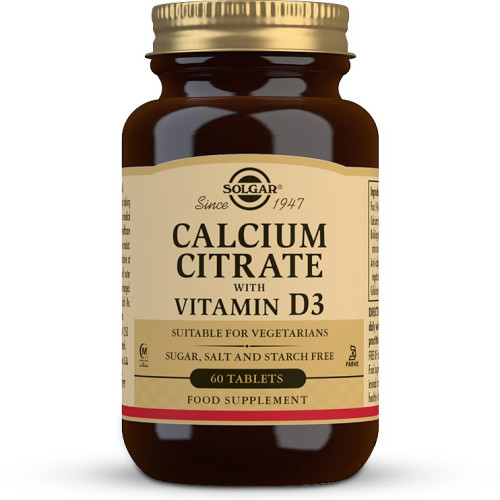 Solgar Calcium Citrate with Vitamin D3