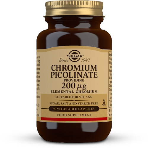 Solgar Chromium Picolinate 200mcg