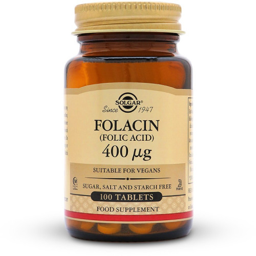 Solgar Folacin 400mcg