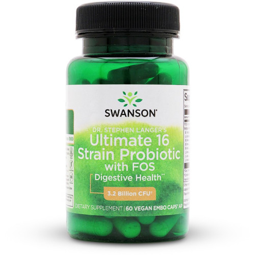 Swanson Ultimate 16 Strain Probiotic 3.2B CFU