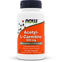 NOW Foods Acetyl-L-Carnitine 500mg