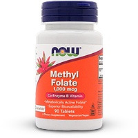 NOW Foods Methyl Folate 1000mcg