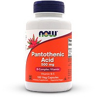 Now Foods Pantothenic Acid 500mg