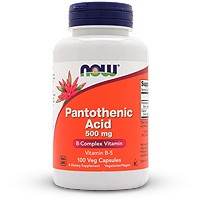 Now Foods Pantothenic Acid 500mg