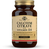 Solgar Calcium Citrate with Vitamin D3