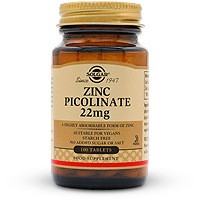 Solgar Zinc Picolinate 22mg
