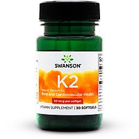 Swanson Vitamin K2 50mcg
